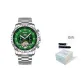 [Box Limited Edition]Steel Band with Green Dial
