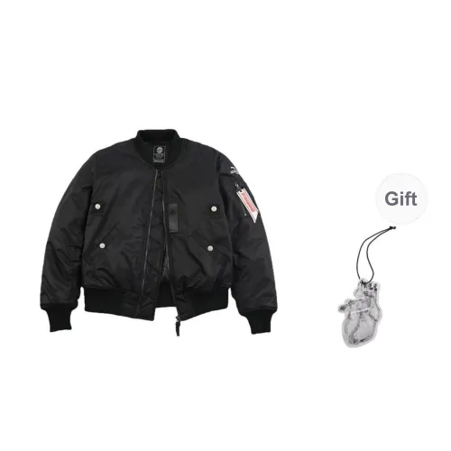 ENSHADOWER Winter Velvet feel Coat Unisex Black