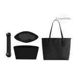 Black DuPont Paper Liner+Invisible Pressure-Relief Shoulder Pads-City33 Charcoal Black[Two-Piece Set]