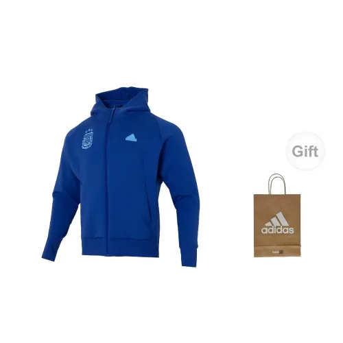 Adidas Jackets Men Diamond Blue+Gift Bag