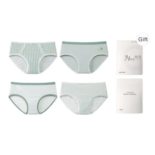 Red Bean Underpants Women's 4 Pack Shopping Bag