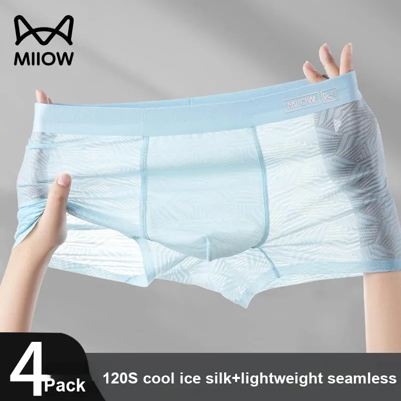 MIIOW Cool One Summer Series Boxer Briefs Men's Combo Set-1