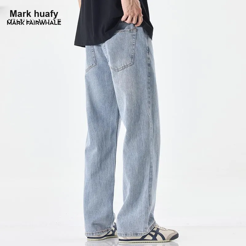 FAIRWHALE Jeans Unisex Light Blue-6