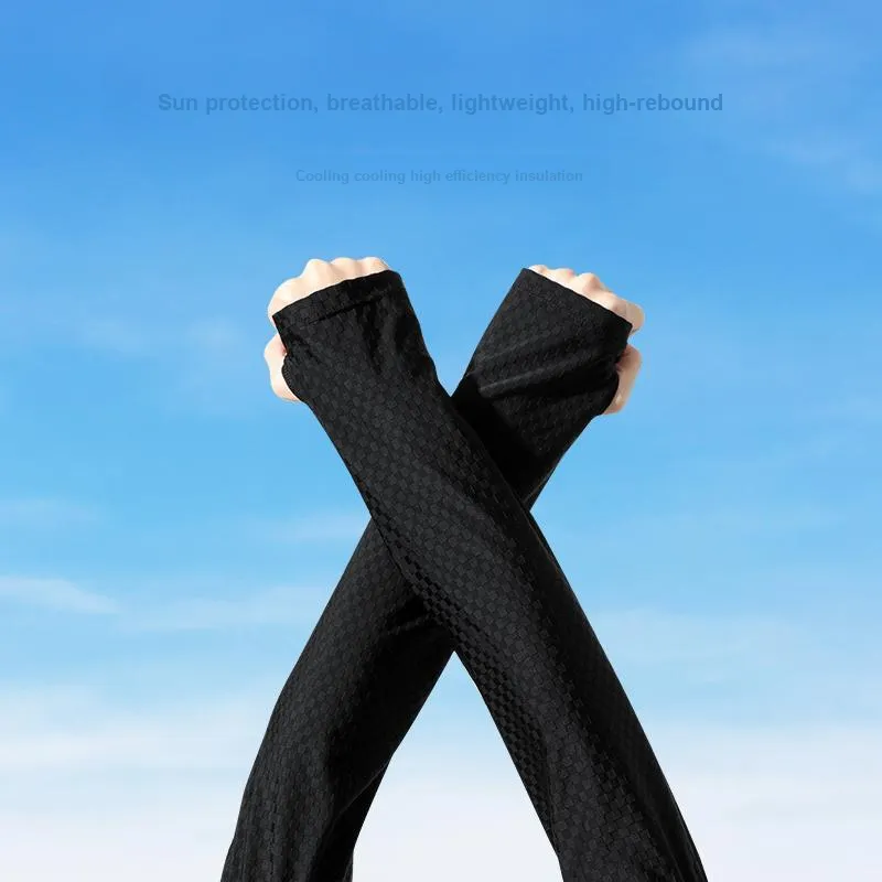 YUZHAOLIN Polyamide Sun Protection Sleeves Unisex-6