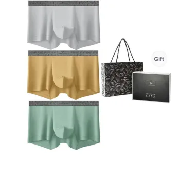 SEPTWOLVES Underwear Gift Box Men's 3 Pack Gift Box Set+Shopping Bag
