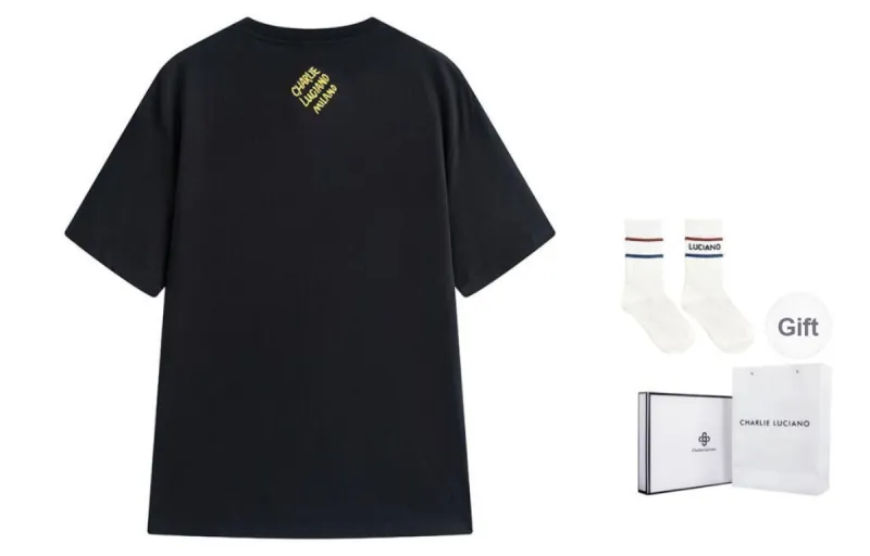 Charlie Luciano T Shirt Unisex Black-1