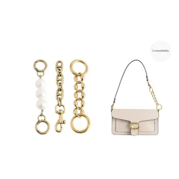Luxury Care Artisan Workshop Metal Chain Shoulder Bag With Shoulder Strap Women's Antique Gold