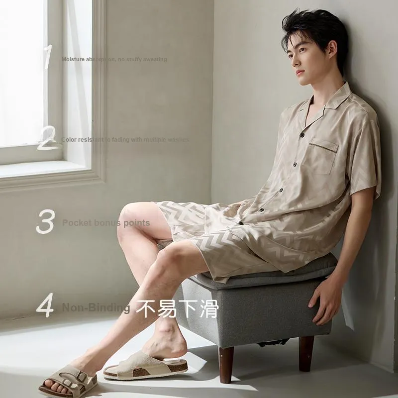 Xuan Liang Men Pajama Sets-2