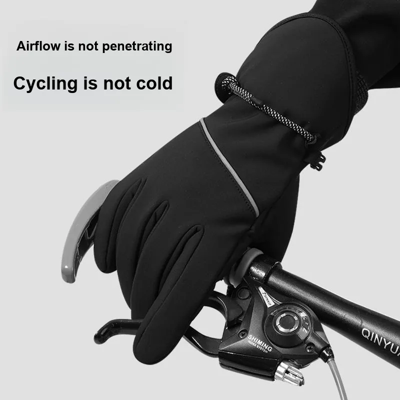 NANJIREN Thickened Sports Gloves Men's-4