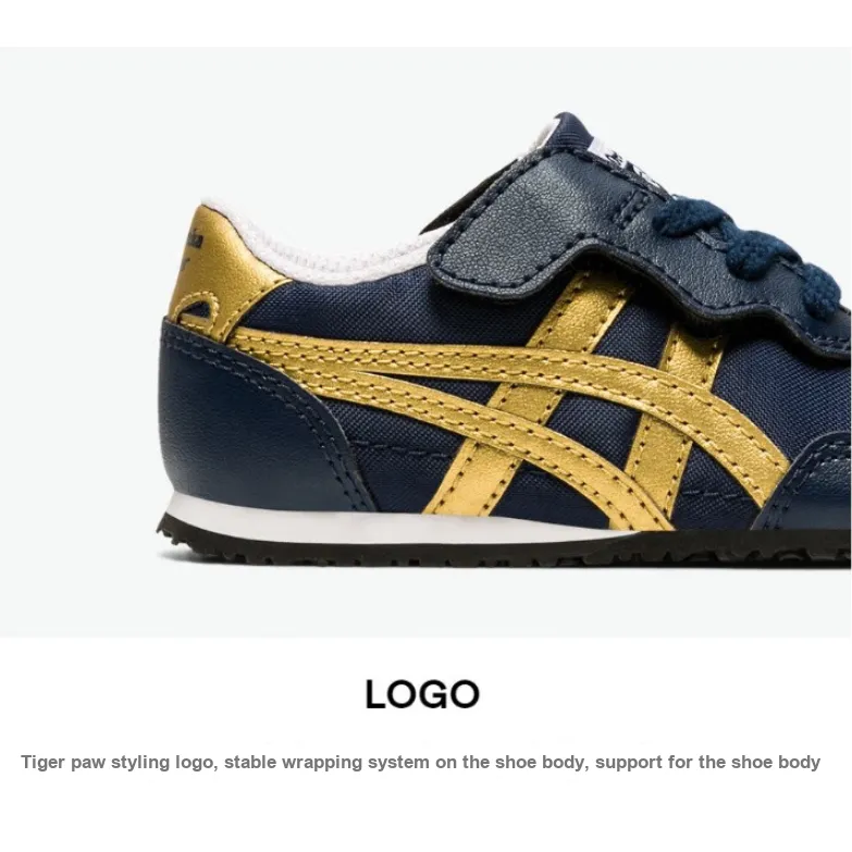 Onitsuka Tiger Anti-Slip And Wear-Resistant Breathable Low-Top Toddler Shoes Infant And Toddler-1