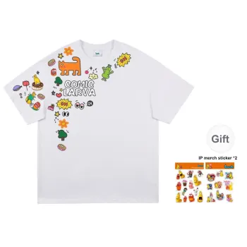 COMIC LARVA T Shirts Unisex