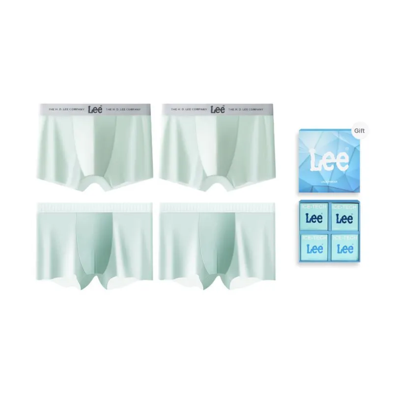 Lee SS23 Ice Series Underwear Gift Box Men's 4 Pack-28