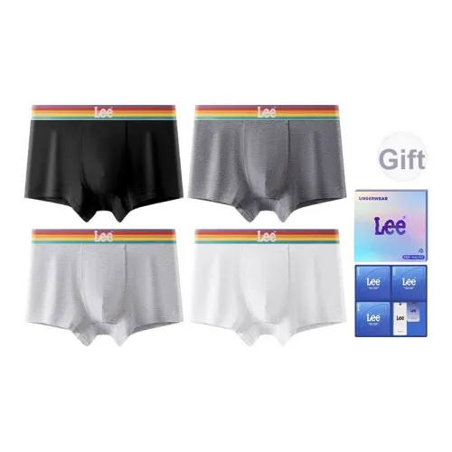 Ли совместный модель Classic 101 Boxеры Men's Box 4 упаковки
