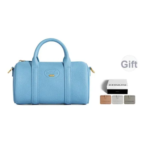 Cthulhu Сумка из крупнозернистой текстуры коровья кожа цилиндрическая сумка через плечо одно плечо средний размер женский Dingdar синий бежевый серый белый