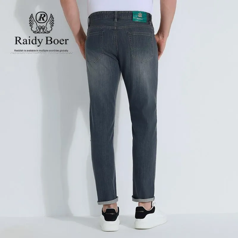 Raidy Boer Jeans Men Gray-3