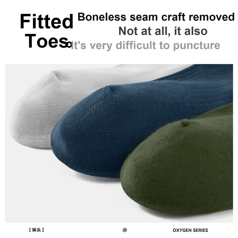 SEM/R No Show Socks Men's 5 Pack-3