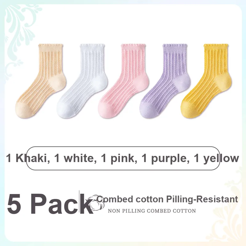 ROBINHOOD Mid Calf Socks Women's 5 Pack-10