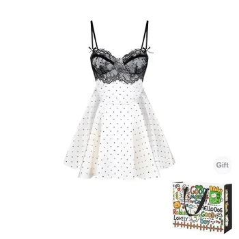 HAPG Slip Dress Women's Polka Dot