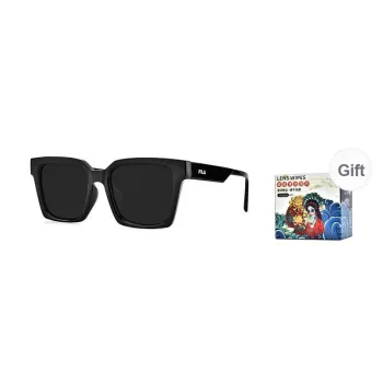 FILA Plate Frame Square Sunglasses Unisex