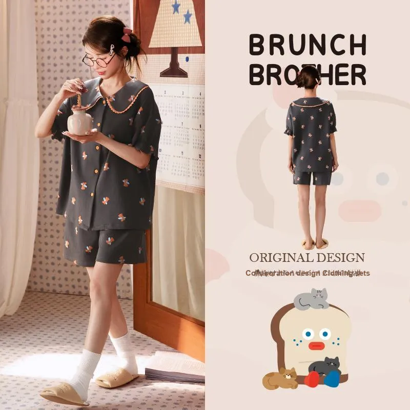 Gongdie x Brunch Brother Pajama Set Women's-1