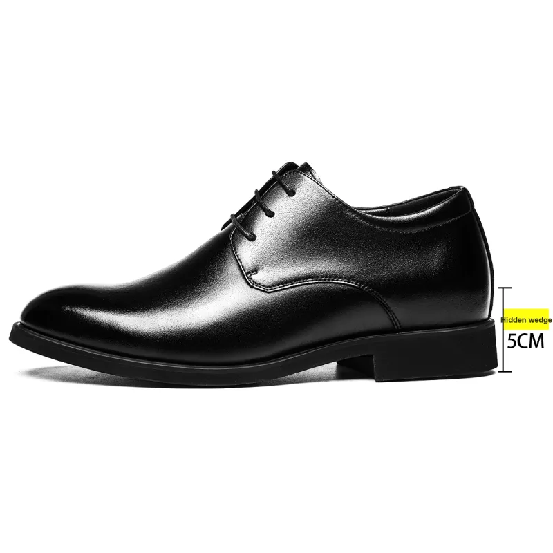 CHINT Dress Shoes Men Low Top Black/Brown-10