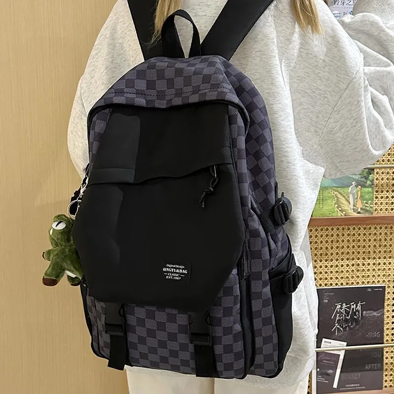 Moonshine PU Backpack Regular Unisex Black/Brown-2