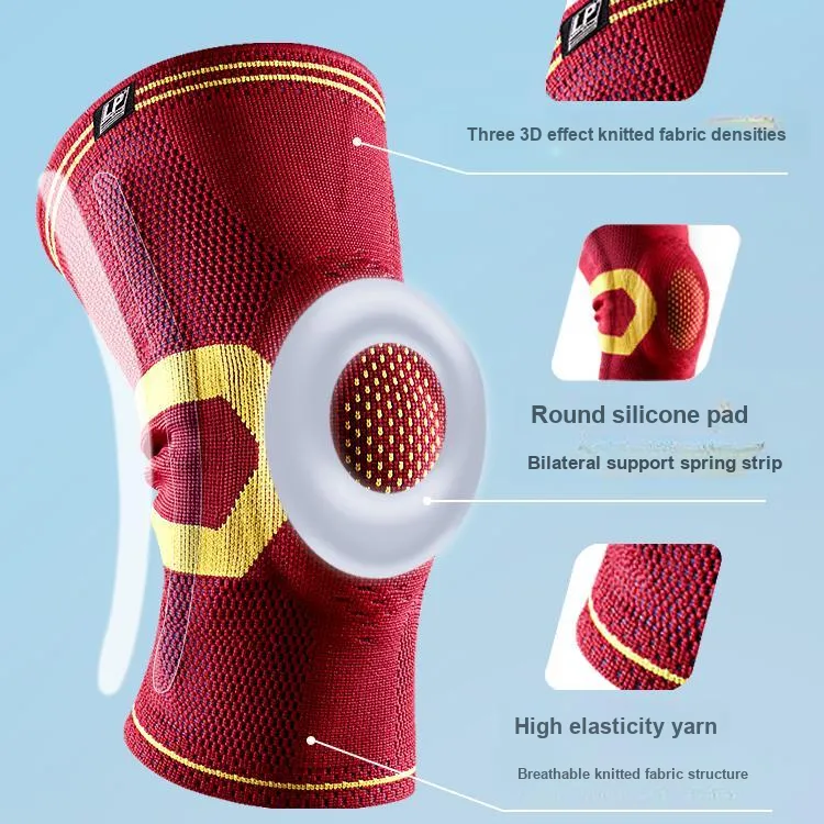 LP SUPPORT Volleyball Basketball Fitness Other Unisex Polyester Polyamide Elastane Knee Pads-3