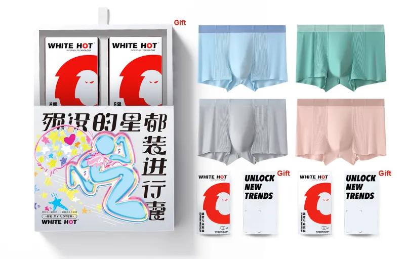 WHITE HOT Men Underpants-0