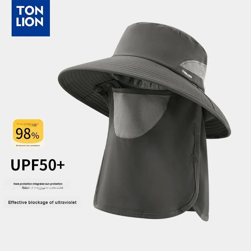 Tonlion Polyester Bucket Hats Unisex-1