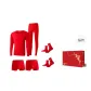 Men's Red[Thermal Underwear Set+Underpants 2 Pack+Socks 2 Pack]