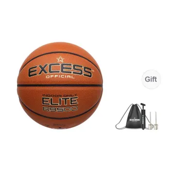 EXCESS Microfiber Leather Basketball Brown Size 7 Ball Training Unisex