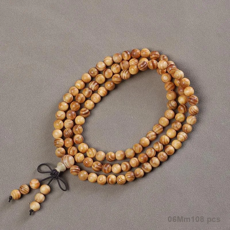 CHENTANMUZUO Cypress Wooden Bracelets Unisex-4
