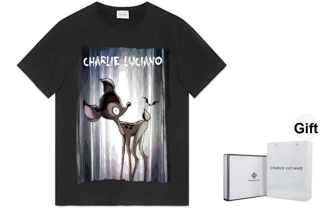 Charlie Luciano T Shirt Unisex Black