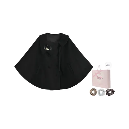 SNBL Черный Женский Плащ