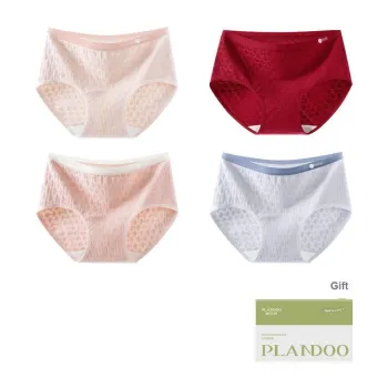 PLANDOO Underpants Women's Shopping Bag 4 Pack