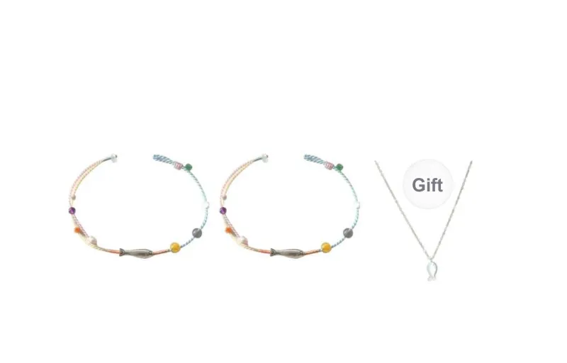 MIDNIGHT MOMENT Alloy Rope Bracelets Unisex-11