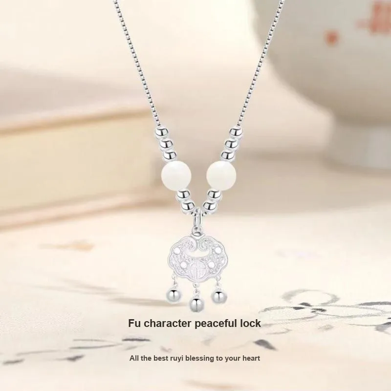 MISS TOOYA Bodhi Seed Necklaces Women's-2
