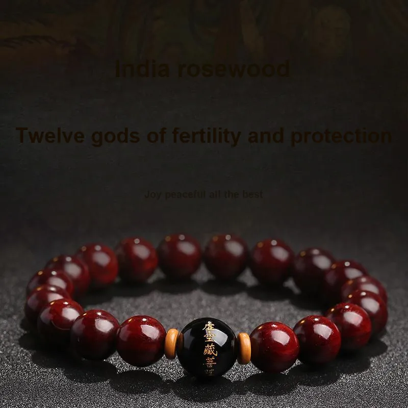 MUSHENGYUAN Rosewood Bracelets Unisex-64