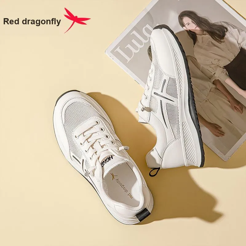 RED DRAGONFLY Breathable And Lightweight Low Top Casual Shoes Women's-10