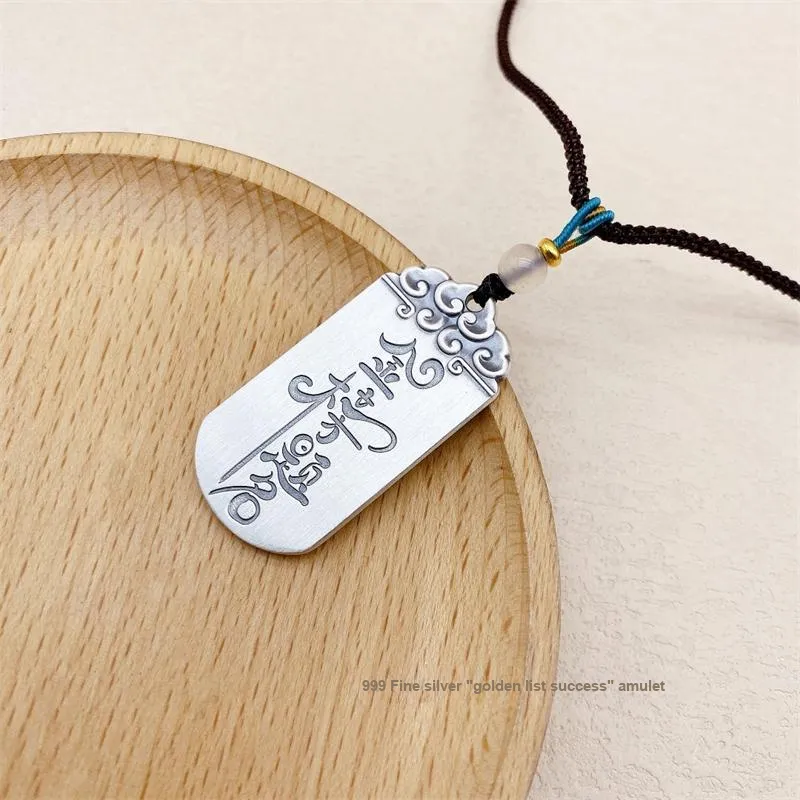 BMK 999 Fine Silver Necklaces Unisex-4