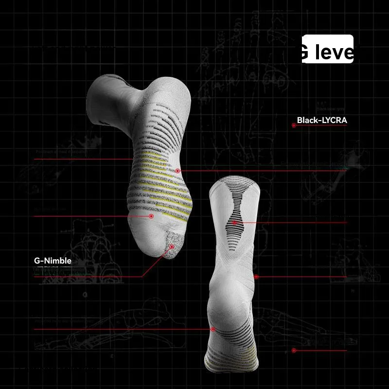 Lefight Basketball Socks Unisex-3