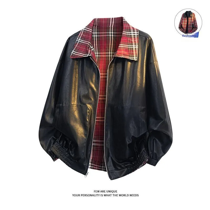 WKOOG Leather Jackets Unisex-9