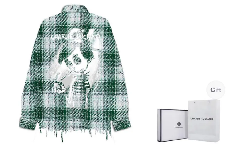 Charlie Luciano Shirt Unisex Green-0