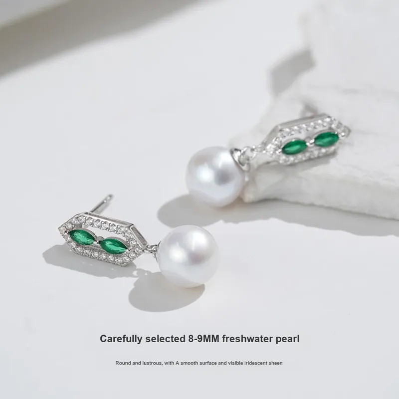 ME LUXE Freshwater Pearl Earrings Women's-2