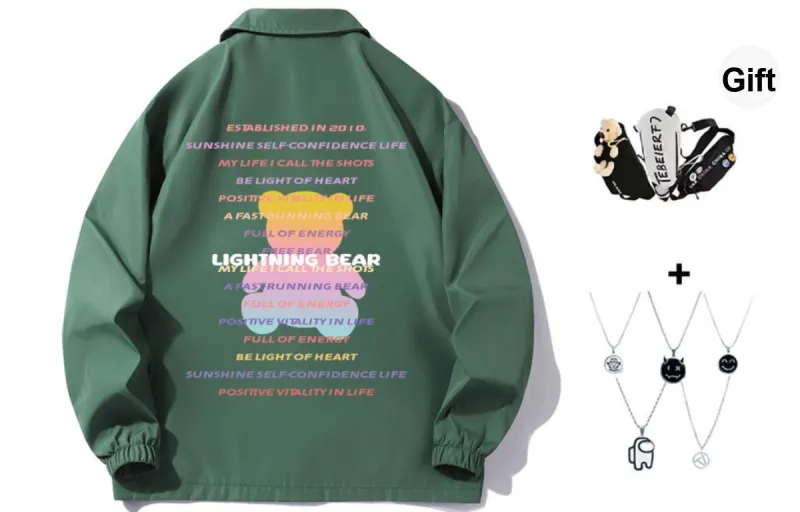 LIGHTNING BEAR Jackets & Coats Unisex-28