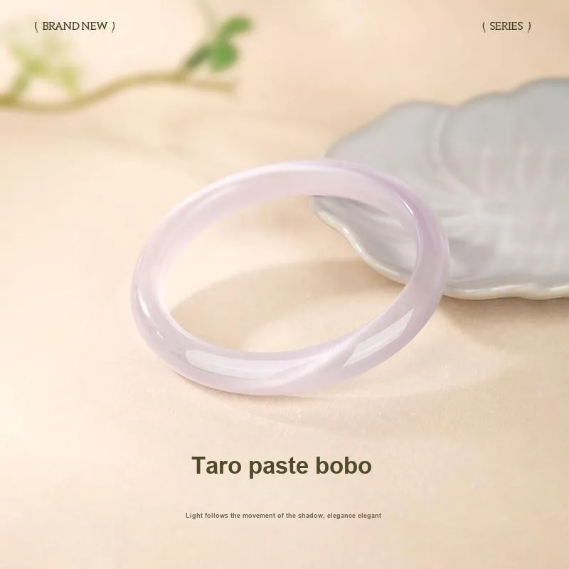 JINLIUFUJIXIANG Glass Cat Eye Bangles Women's-15