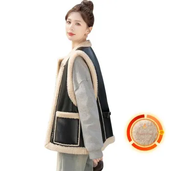 Cypress House Vest Women's Black & Apricot