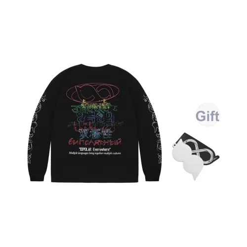 BIPOLAR Длинный рукав Т-рубашка Унисекс