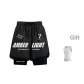 Clothing Sets[White 7AT]Black Pants+White Tank Top