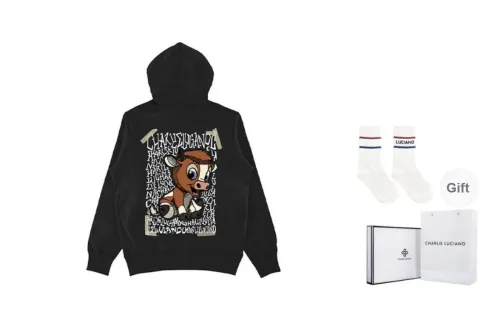 Charlie Luciano Sweatshirt Unisex Black